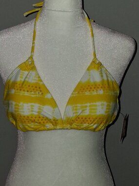Ocean Pacific (OP) Women's Triangle Halter Bikini Top